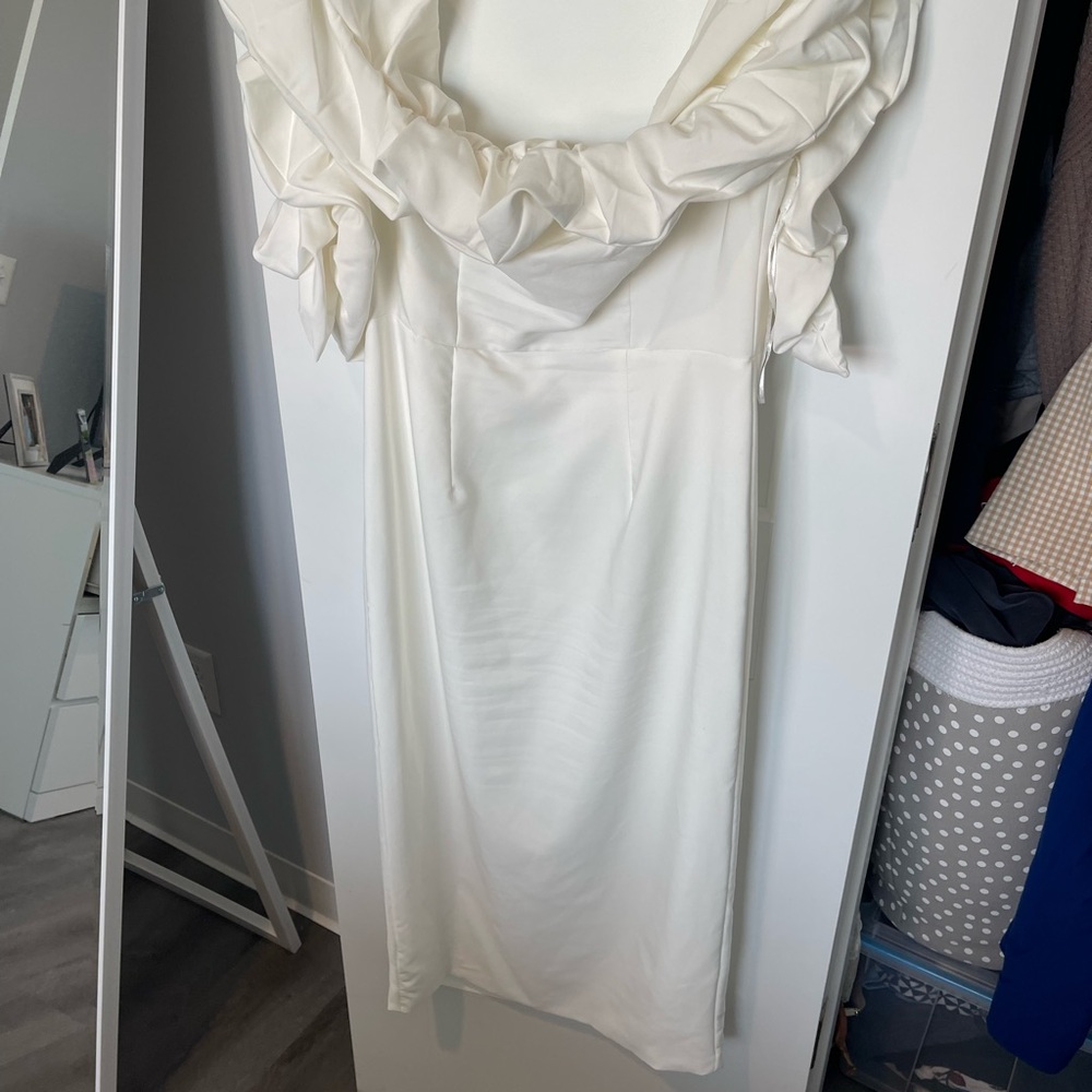 Elegant White Dress - BRIDAL